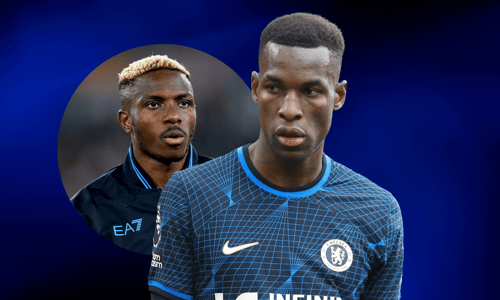 Nicolas Jackson, Victor Osimhen, Chelsea, 2023/24