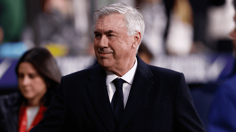 Carlo Ancelotti is out of Man Utd's reach