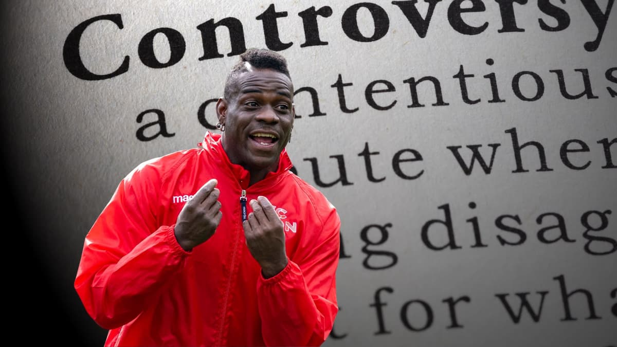 Controversy follows Mario Balotelli