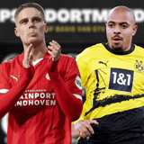 PSV Borussia Dortmund, Joey Veerman en Donyell Malen