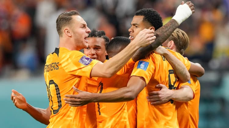 Gakpo has scored three goals in three games at the World Cup.