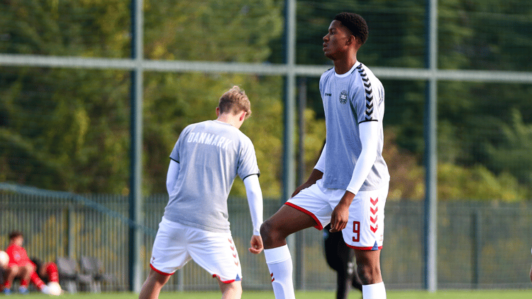 Chido Obi-Martin in Denmark action