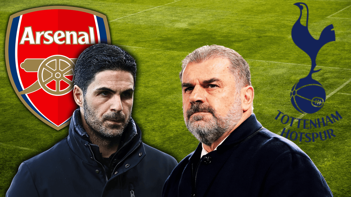 Mikel Arteta, Ange Postecoglou, Arsenal, Tottenham