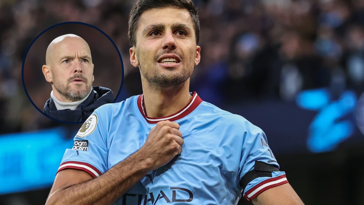 Rodri, Erik ten Hag, Man City, Man Utd