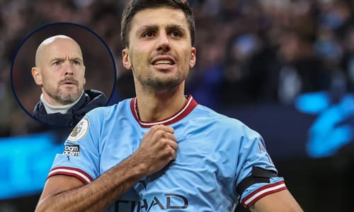 Rodri, Erik ten Hag, Man City, Man Utd