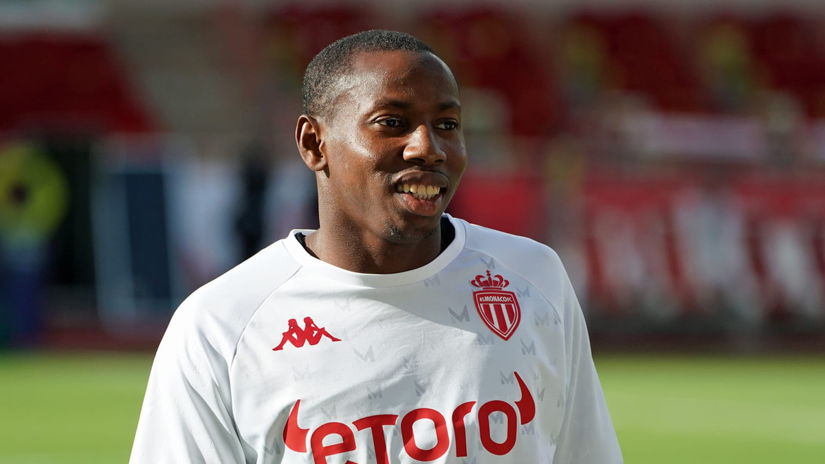 Monaco's Mohamed Camara