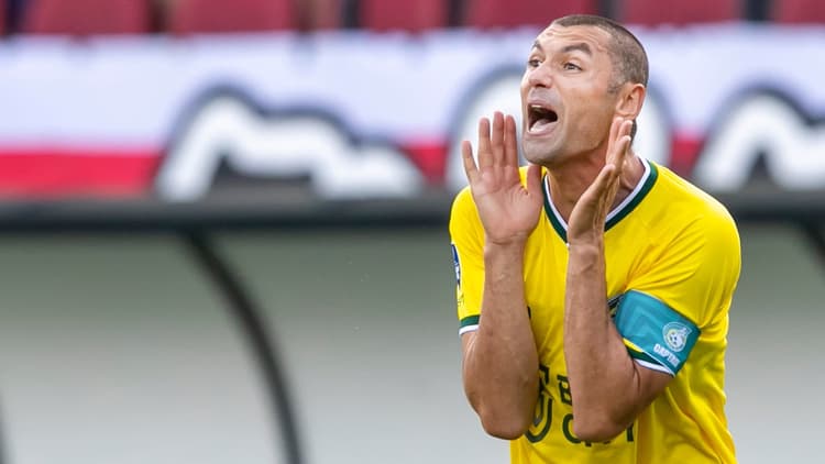 Burak Yilmaz wist dit seizoen al vier keer te scoren voor Fortuna Sittard