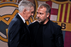 Hansi Flick, Carlo Ancelotti, Barcelona, Real Madrid