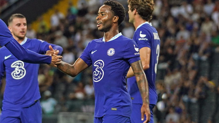 Chelsea signed Raheem Sterling earlier this summer