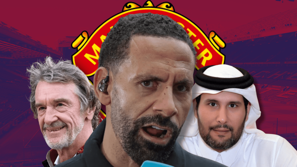 Rio Ferdinand, Sir Jim Ratcliffe, Sheikh Jassim, Man Utd