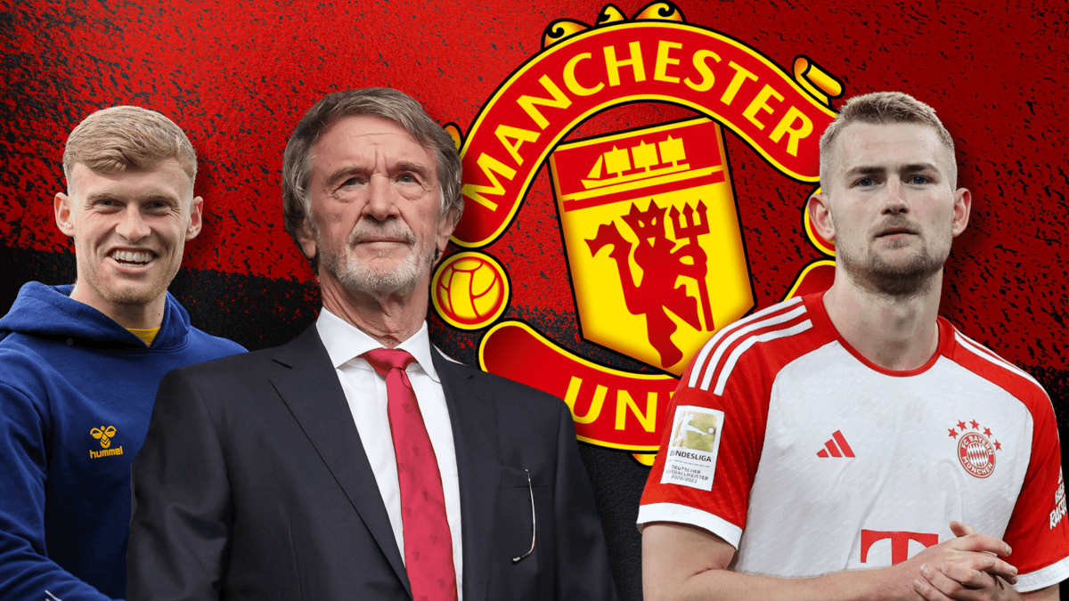 Jarrad Branthwaite, Sir Jim Ratcliffe, Matthijs de Ligt, Man Utd