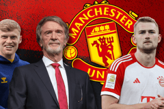 Jarrad Branthwaite, Sir Jim Ratcliffe, Matthijs de Ligt, Man Utd