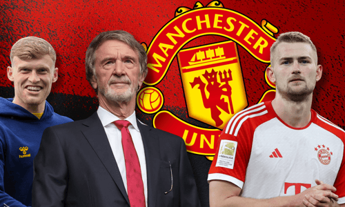 Jarrad Branthwaite, Sir Jim Ratcliffe, Matthijs de Ligt, Man Utd