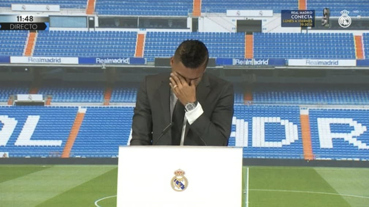 Casemiro gave an emotional farewell after leaving Real Madrid last summer