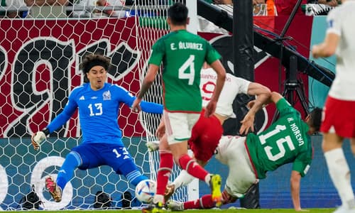Guillermo Ochoa, Mexico - Polen, WK 2022