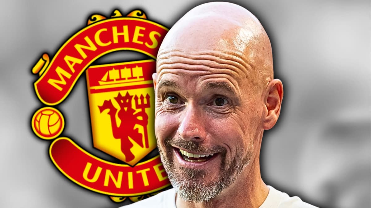 Erik ten Hag smiling, Man Utd