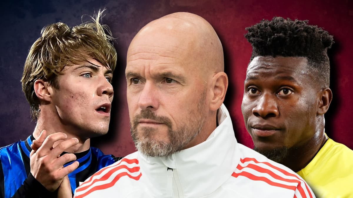 Erik ten Hag, Rasmus Hojlund, Andre Onana, Man Utd