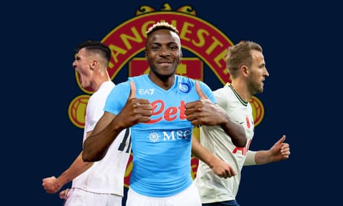 Sesko, Osimhen, Kane, Man Utd