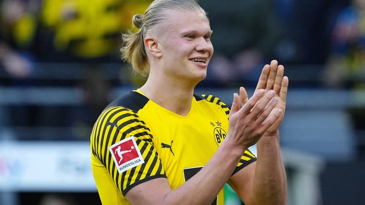 Erling Haaland is set for Manchester City