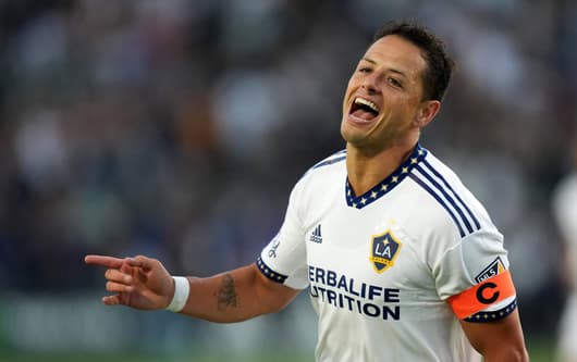 Javier "Chicharito" Hernandez in action for LA Galaxy.