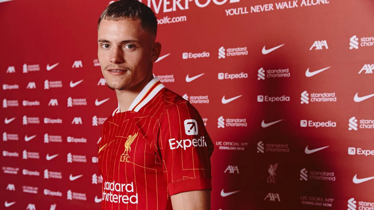 Florian Wirtz joined Liverpool from Bayer Leverkusen