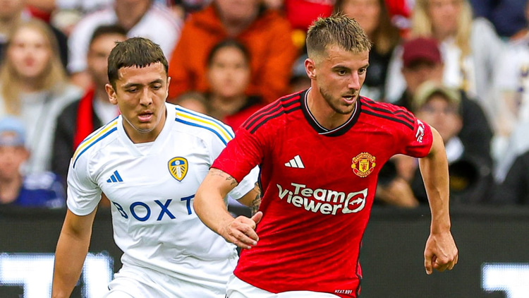 Mason Mount has joined Man Utd