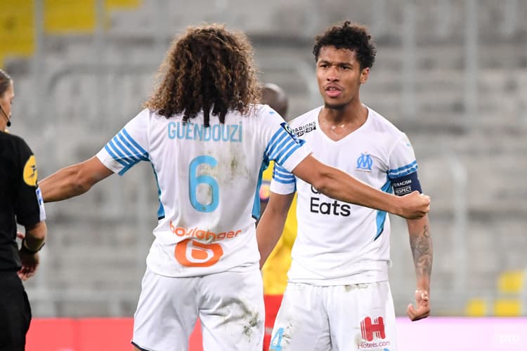 Boubacar Kamara with Matteo Guendouzi