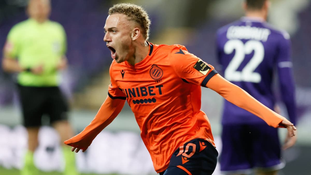 Club Brugge winger Noa Lang
