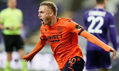 Club Brugge winger Noa Lang