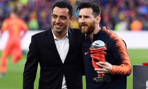 Lionel Messi, Xavi Barcelona