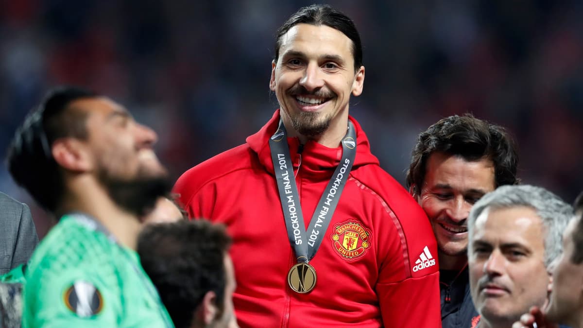 Ibrahimovic won the Europa League with Man Utd in 2017.