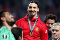 Ibrahimovic won the Europa League with Man Utd in 2017.