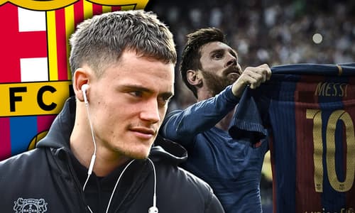 Florian Wirtz, Lionel Messi, Barcelona