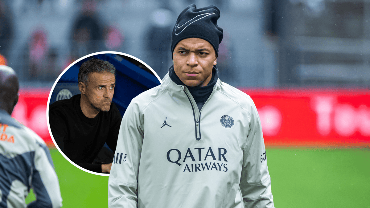 Kylian Mbappe, Luis Enrique