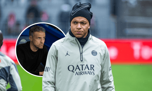 Kylian Mbappe, Luis Enrique