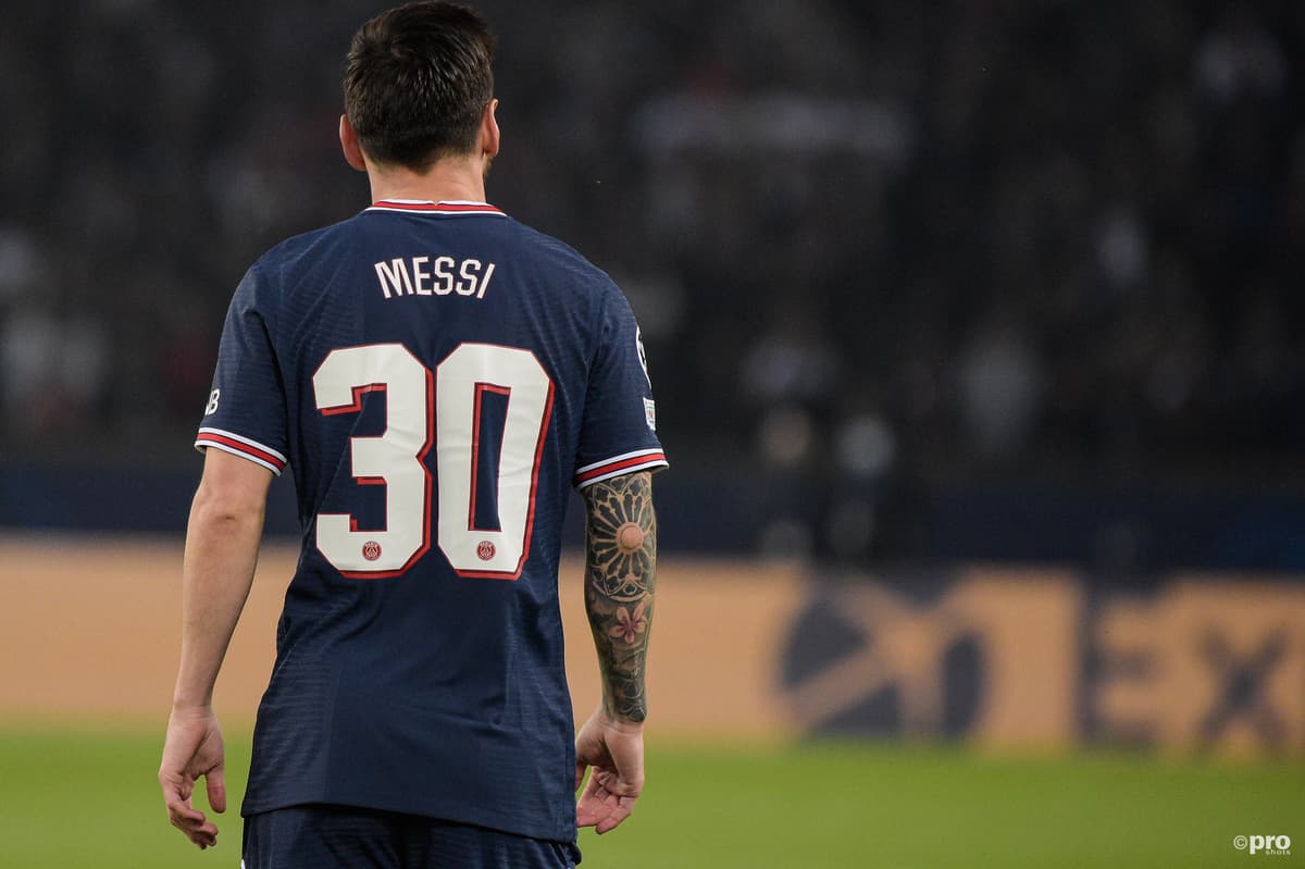 Lionel Messi, PSG v Man City, Champions League