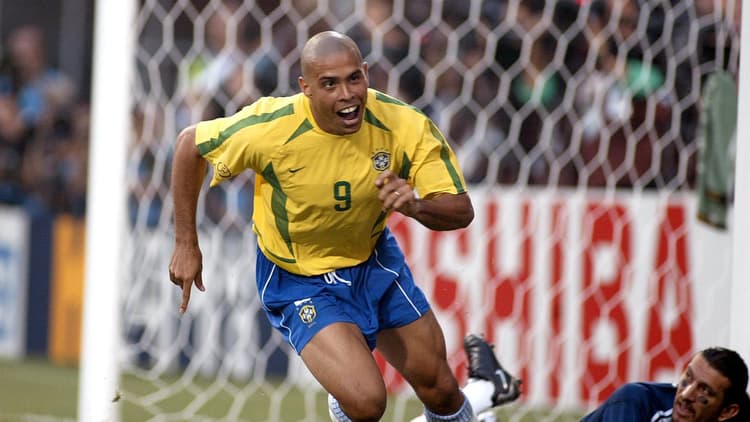 2002 Golden Boot winner Ronaldo