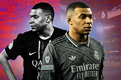 Kylian Mbappe, PSG, Real Madrid, 2024/25