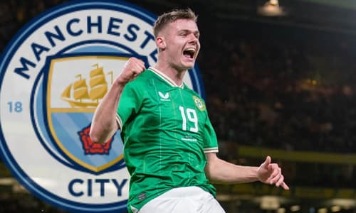 Evan Ferguson, Man City