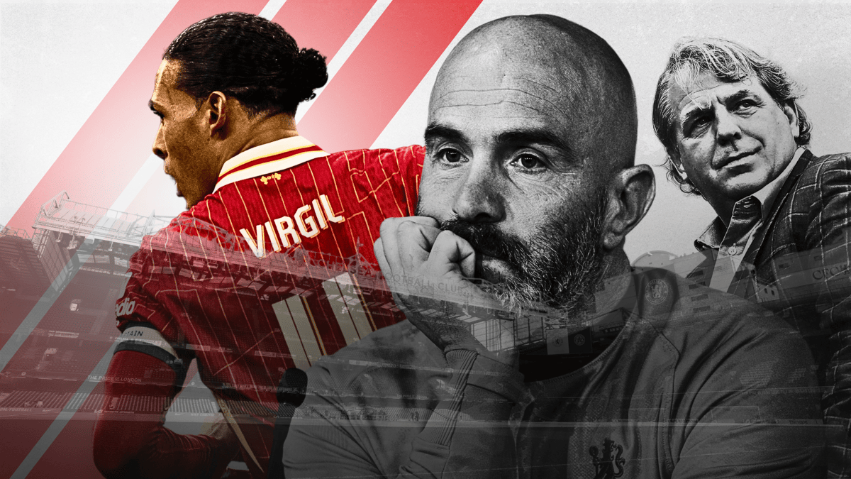 Virgil van Dijk, Enzo Maresca, Todd Boehly, Chelsea