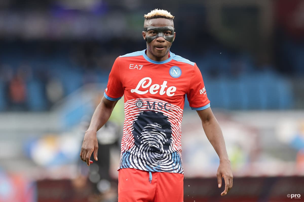 Napoli striker Victor Osimhen
