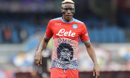 Napoli striker Victor Osimhen