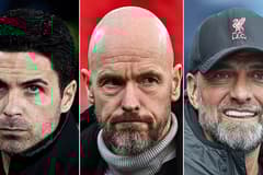 Mikel Arteta, Erik ten Hag, Jurgen Klopp