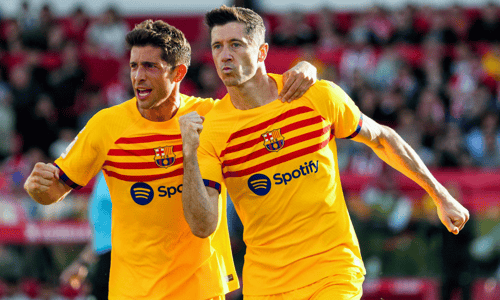 Sergi Roberto, Robert Lewandowski