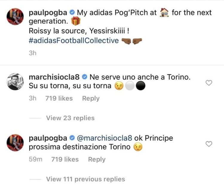 Paul Pogba, Instagram