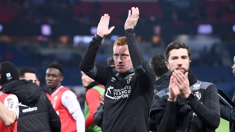 Will Still celebrates victory away to PSG