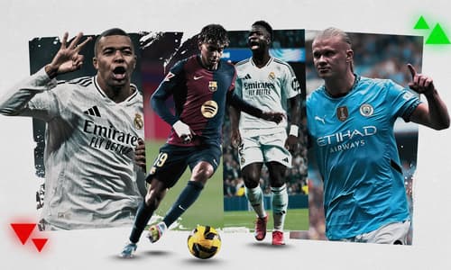 Kylian Mbappe, Lamine Yamal, Vinicius Jr, Erling Haaland, ETV