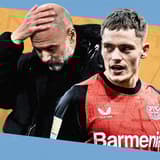 Pep Guardiola, Florian Wirtz, Man City