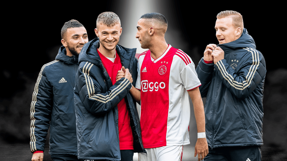 Daley Sinkgraven, Hakim Ziyech, Ajax, 18/19