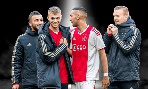 Daley Sinkgraven, Hakim Ziyech, Ajax, 18/19